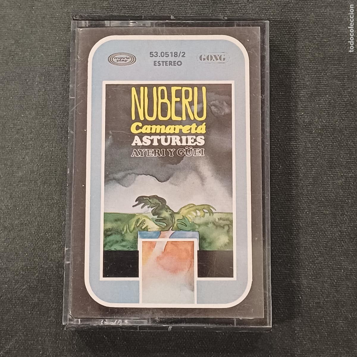 Casetes antiguos: CASETE/NUBERU/CAMARETA ASTURIES AYERI Y GUEI.