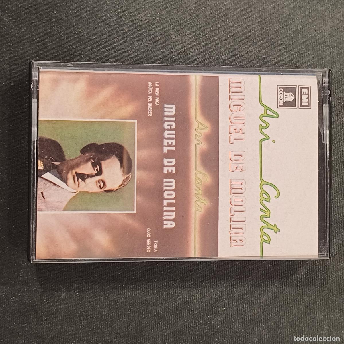 Casetes antiguos: ASI CANTA MIGUEL DE MOLINA/CASETE.