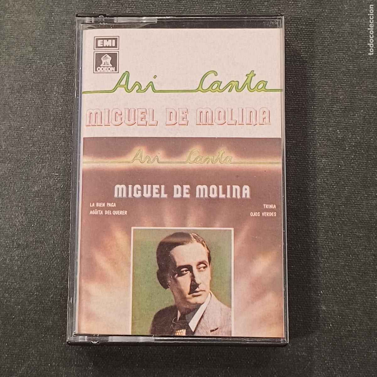 Casetes antiguos: ASI CANTA MIGUEL DE MOLINA/CASETE.