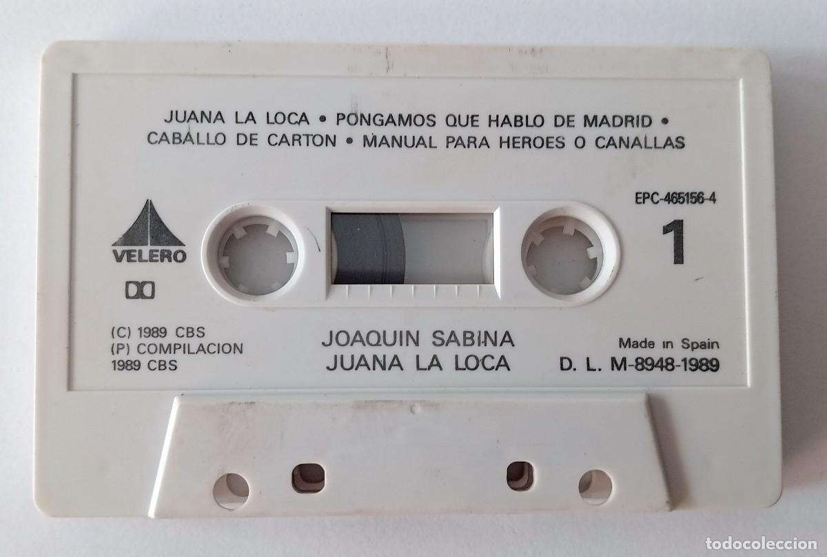 Alte Kassetten: CASSETTE JOAQUIN SABINA - JUANA LA LOCA