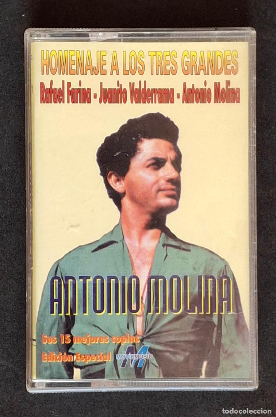 Cassette antiche: Antonio Molina - Homenaje a los Tres Grandes