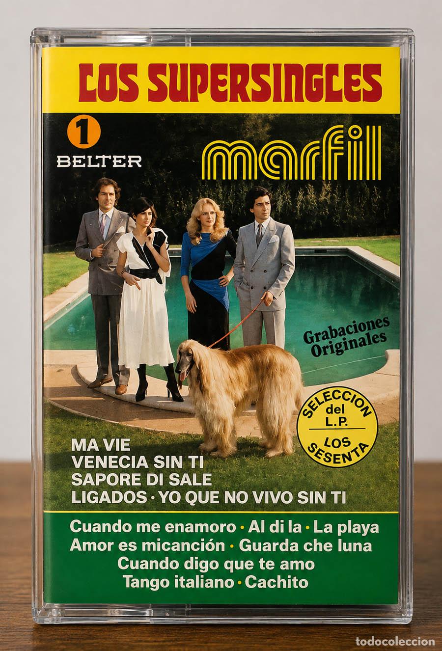 Cassette antiche: Marfil, Los Supersingles