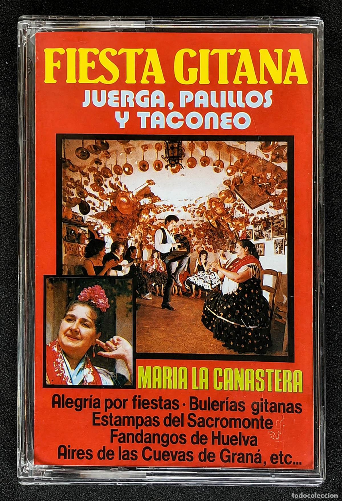 Cassettes Anciennes: Fiesta Gitana: Juerga, Palillos y Taconeo de Mar&iacute;a La Canastera