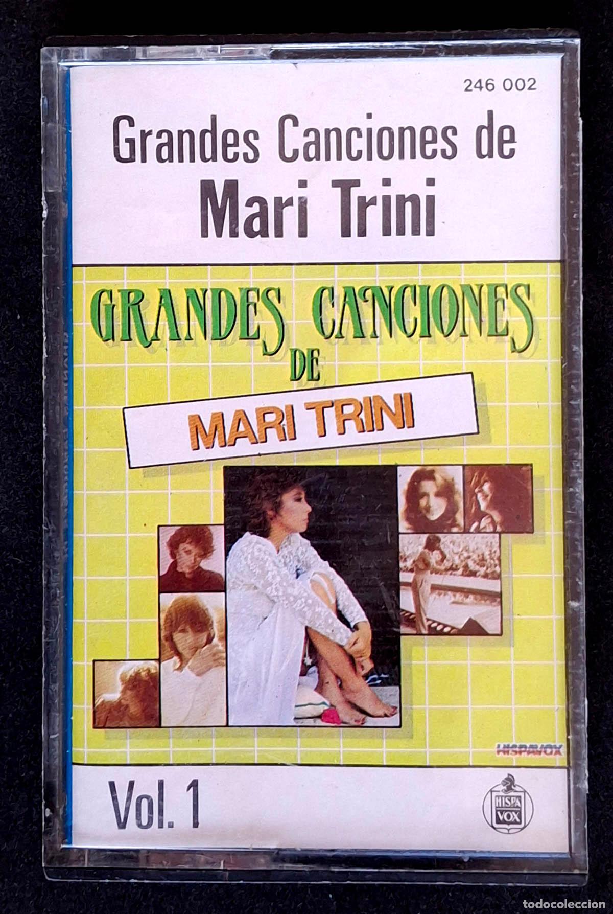 Cassetes antigas: GRANDES CANCIONES DE MARI TRINI VOL 1
