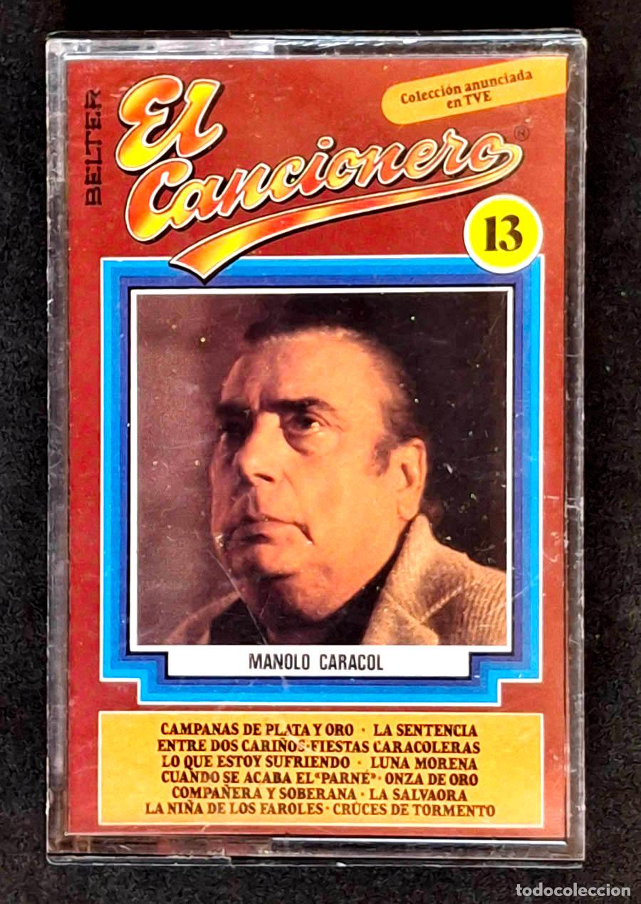 Cassetes antigas: MANOLO CARACOL - EL CANCIONERO, 13
