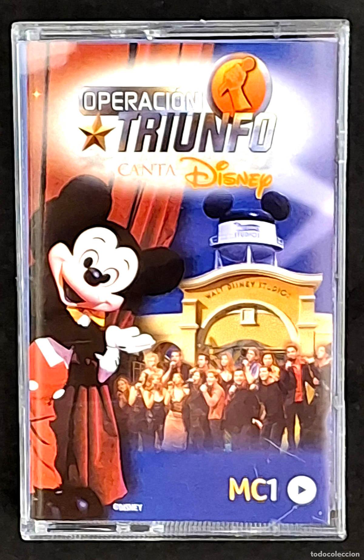 Casetes antiguos: Operaci&oacute;n Triunfo Canta Disney, 2002