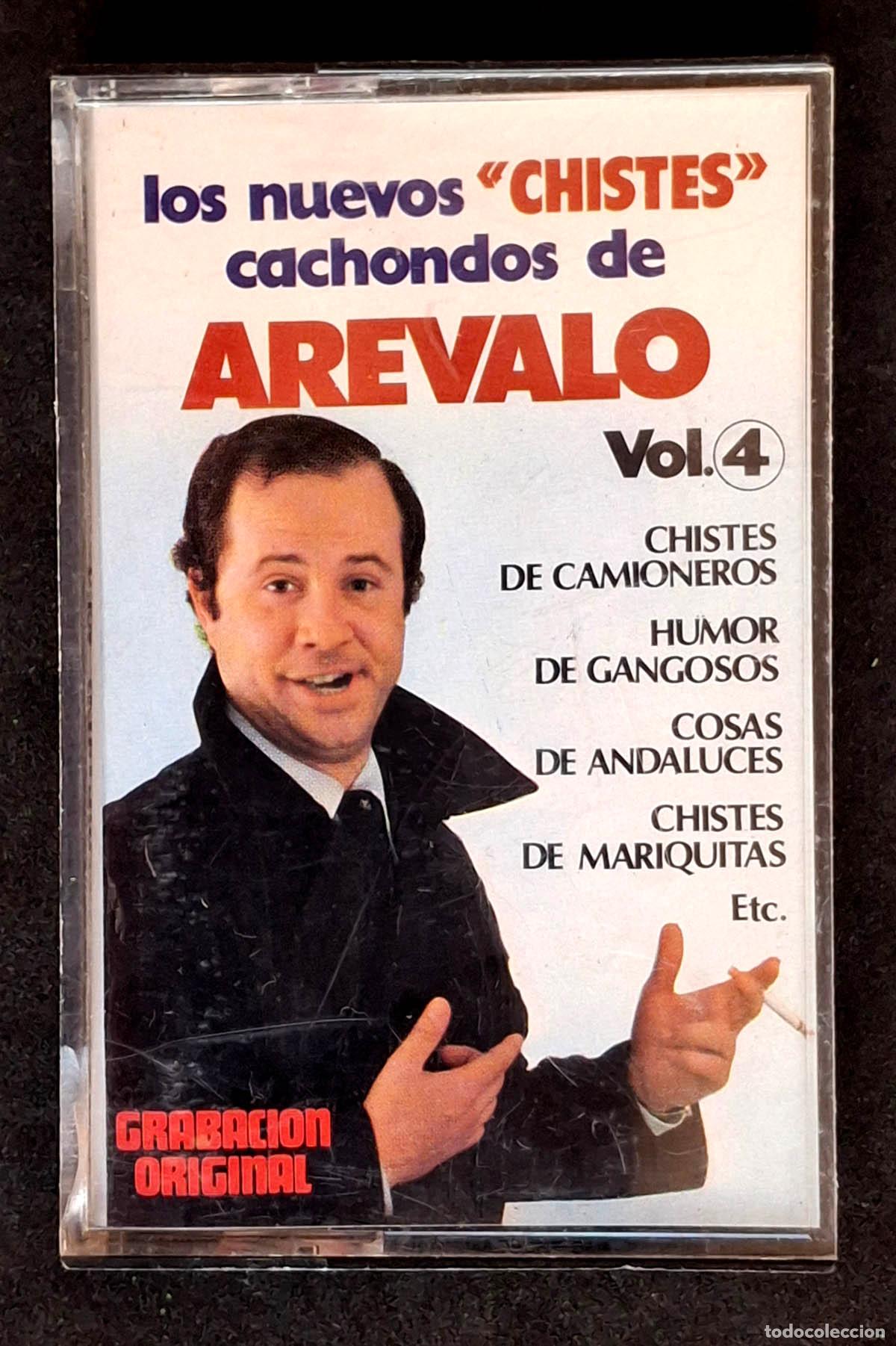 Casetes antiguos: LOS NUEVOS CHISTES CCHONDOS DE AREVALO, VOL 4