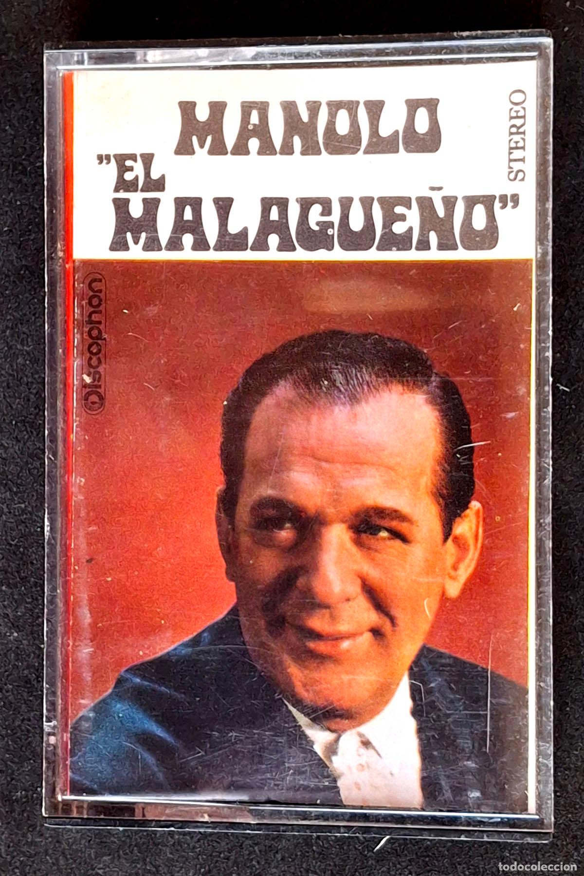 Casetes antiguos: MANOLO EL MALAGUE&Ntilde;O