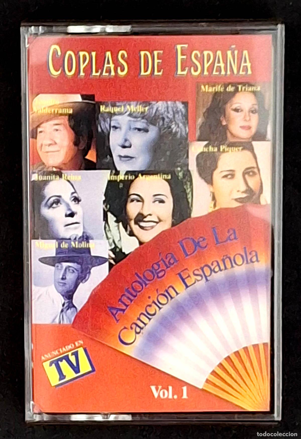 Casetes antiguos: COPLAS DE ESPA&Ntilde;A VOL1