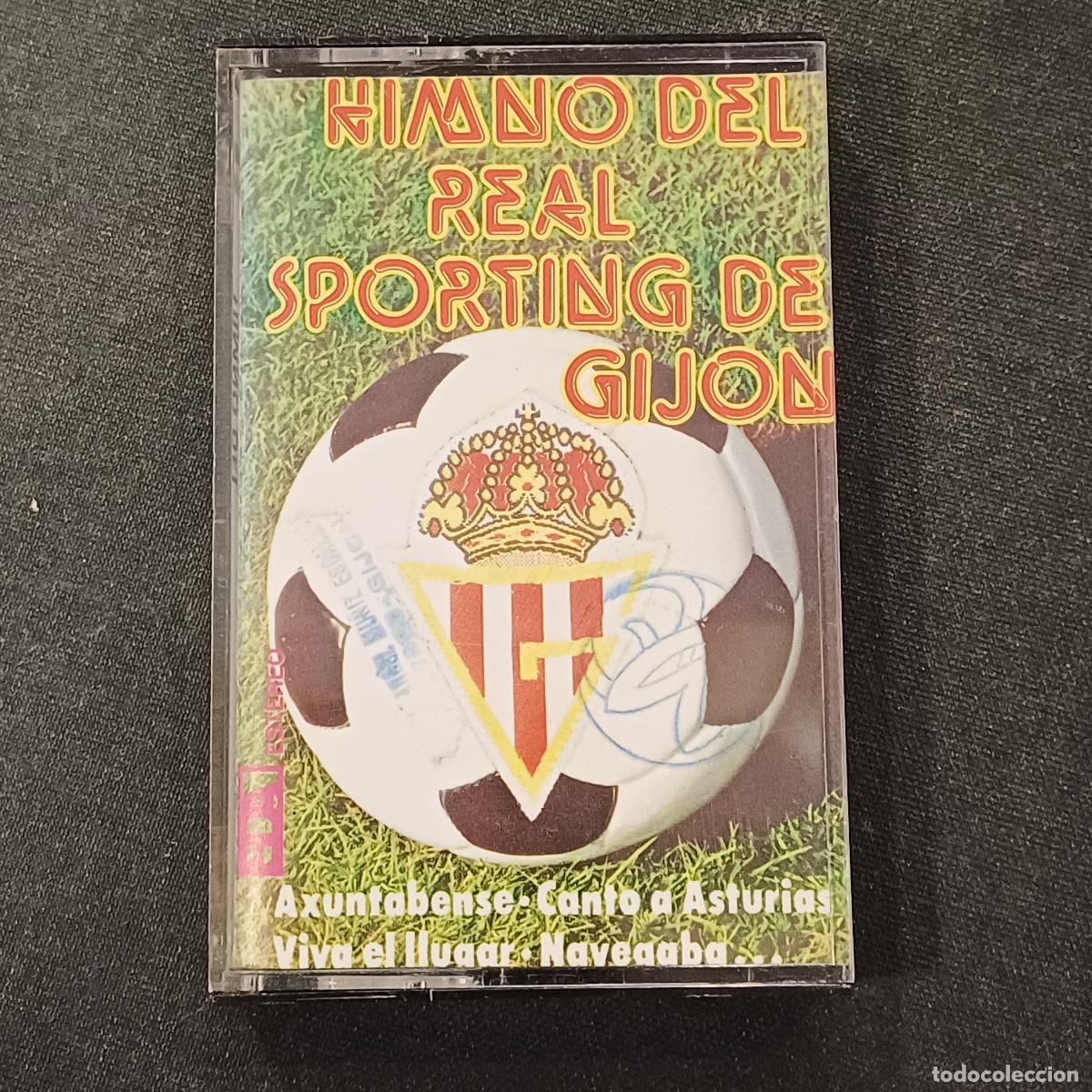 Casetes antiguos: HIMNO DEL REAL SPORTING DE GIJON/CASETE.