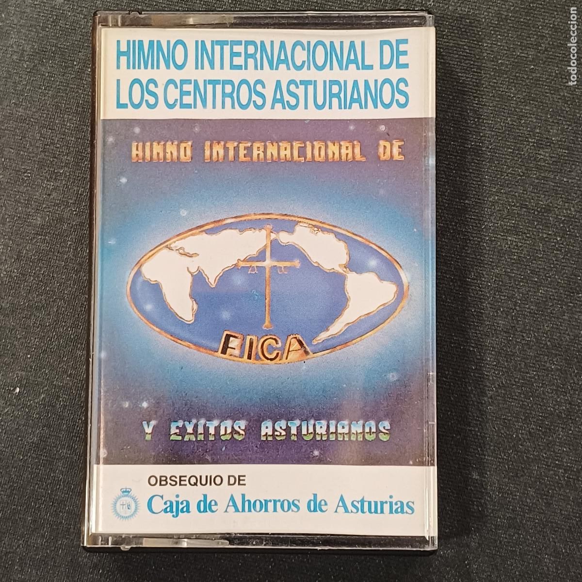 Casetes antiguos: HIMNO INTERNACIONAL DE LOS CENTROS ASTURIANOS/CASETE.