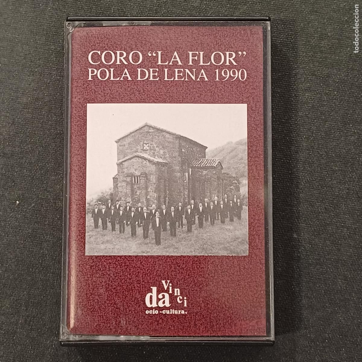 Casetes antiguos: CORO LA FLOR DE POLA DE LENA 1990/CASETE.