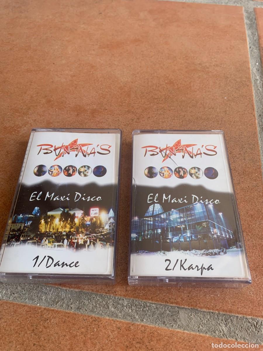 Casetes antiguos: 2 CASETES DISCOTECA BANANA&acute;S. VALENCIA. BUENA CONSERVACION