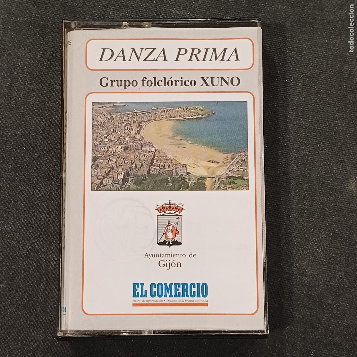 Casetes antiguos: DANZA PRIMA/GRUPO FOLCLORICO XUNO/CASETE.