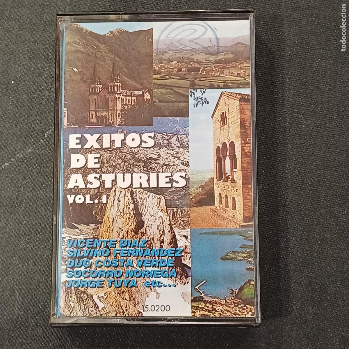 Casetes antiguos: EXITOS DE ASTURIES VOL.1/CASETE.
