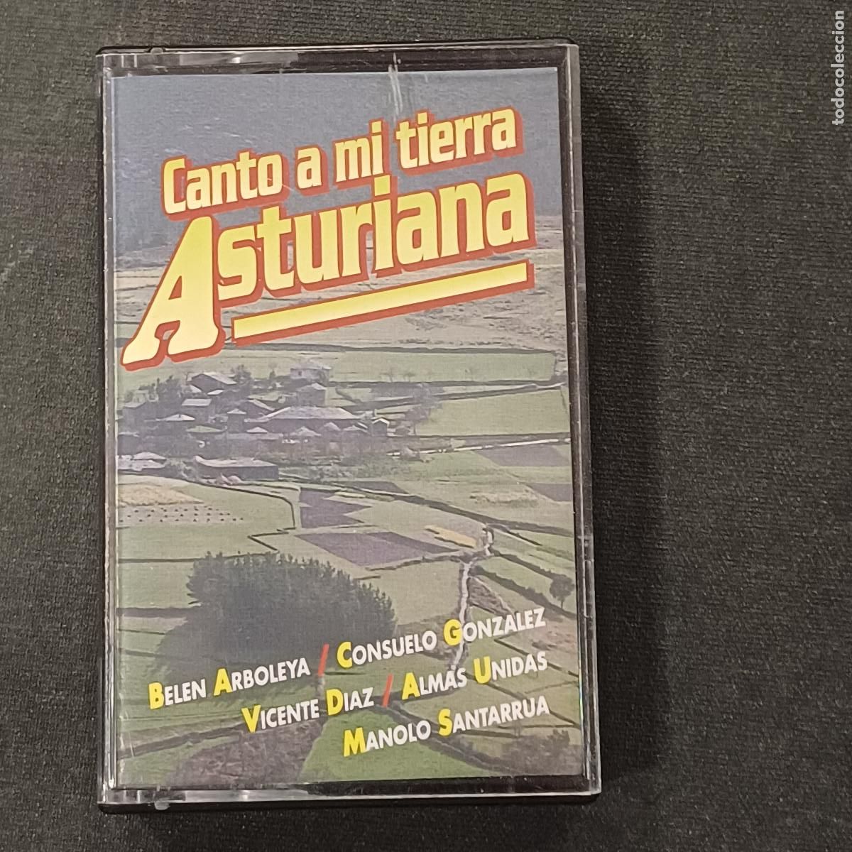 Casetes antiguos: CANTO A MI TIERRA ASTURIANA/CASETE.