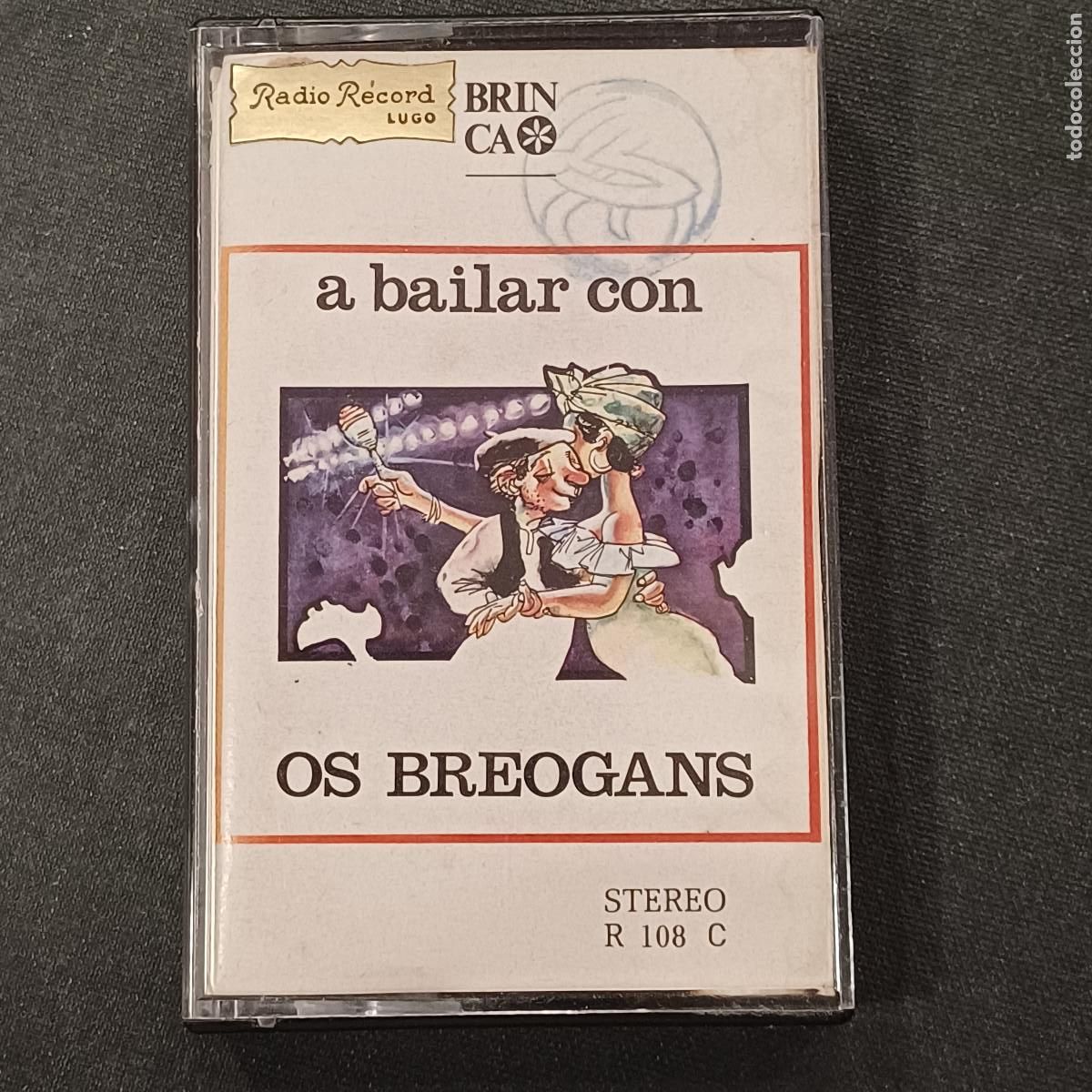 Casetes antiguos: A BAILAR CON OS BREOGANS/CASETE.
