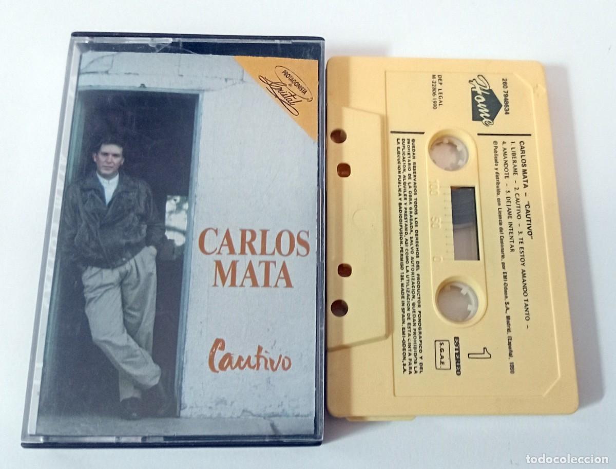 Casetes antiguos: CARLOS MATA LOTE CASSETTES - Foto 2