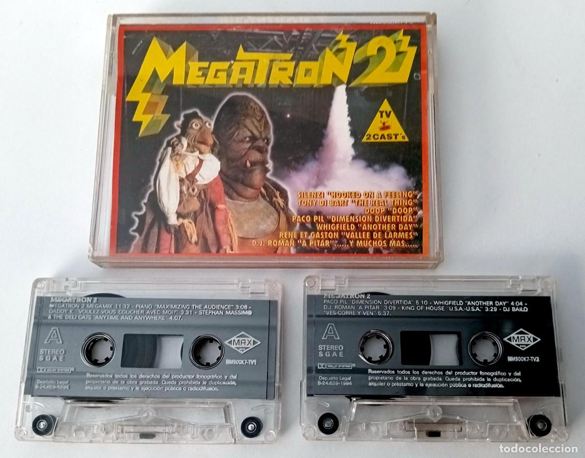 Casetes antiguos: DOBLE CASSETTE VARIOS - MEGATRON 2 - Foto 2