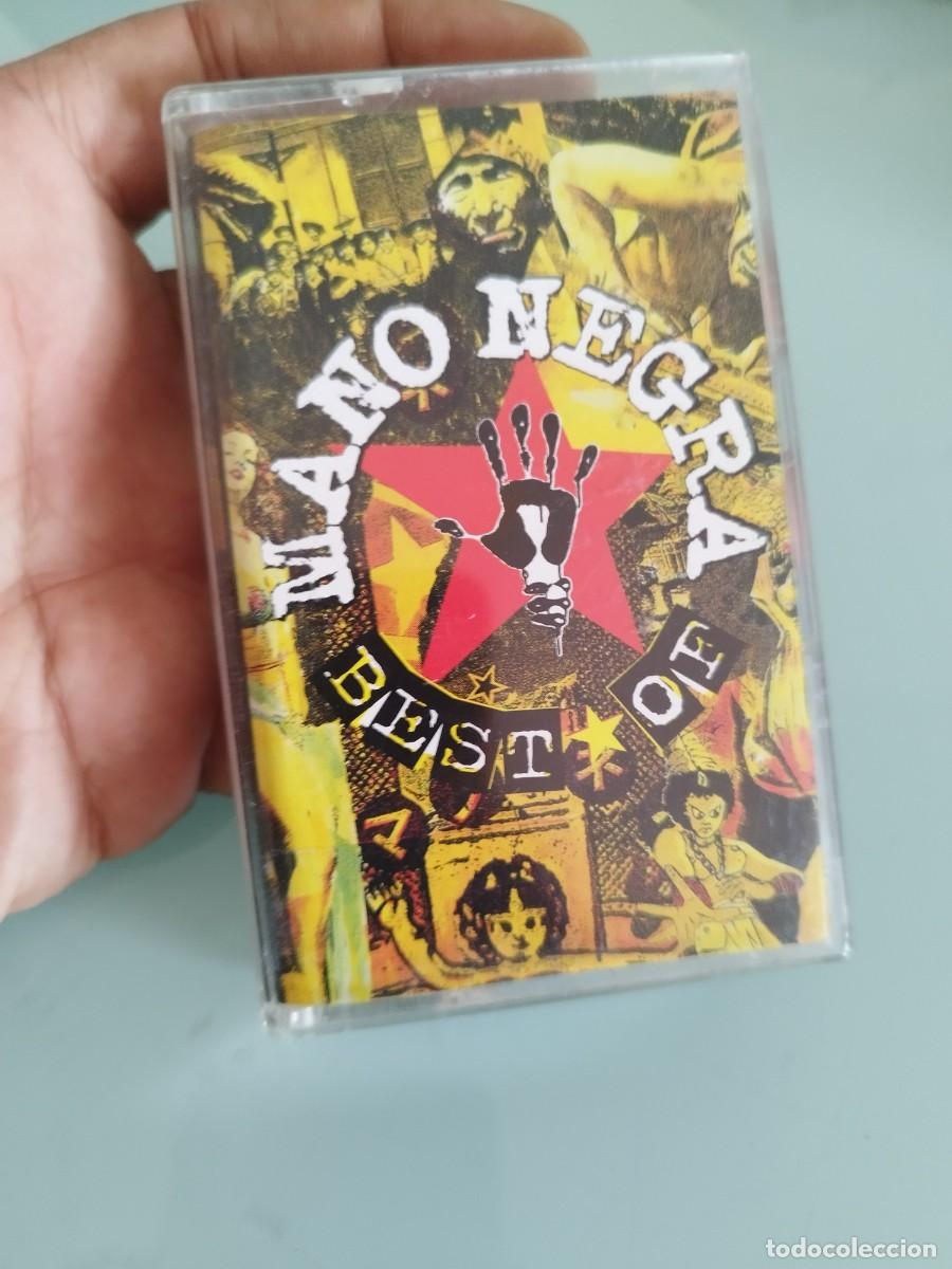 Casetes antiguos: Mano Negra &ndash; Best Of. Cinta casete, cassette.
