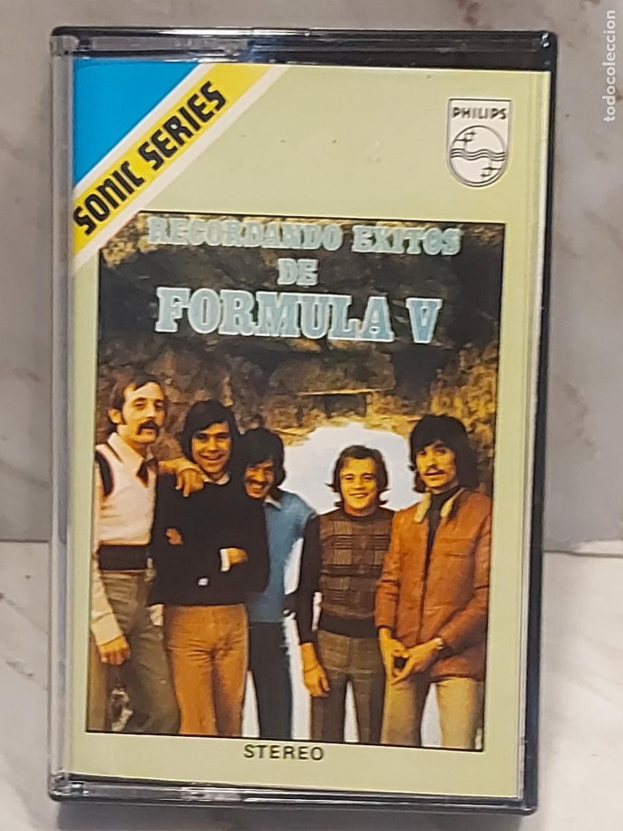 Casetes antiguos: F&Oacute;RMULA V | RECORDANDO &Eacute;XITOS | CASETE ESPA&Ntilde;A 1975 | PHILIPS 72 16 134