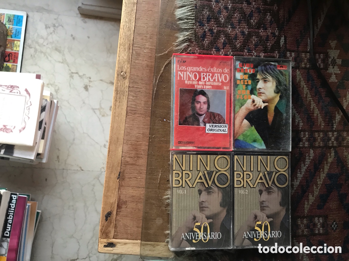 Casetes antiguos: Nino Bravo. Cuatro casetes
