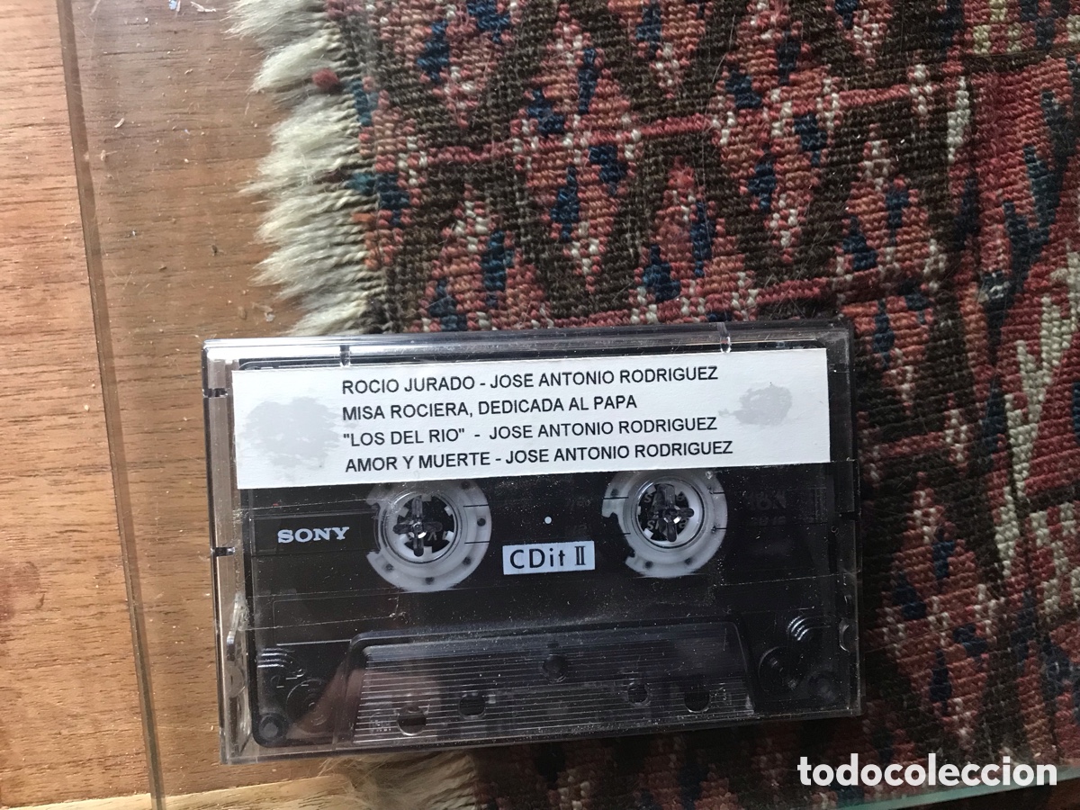 Casetes antiguos: Jos&eacute; Antonio Rodr&iacute;guez. Casete