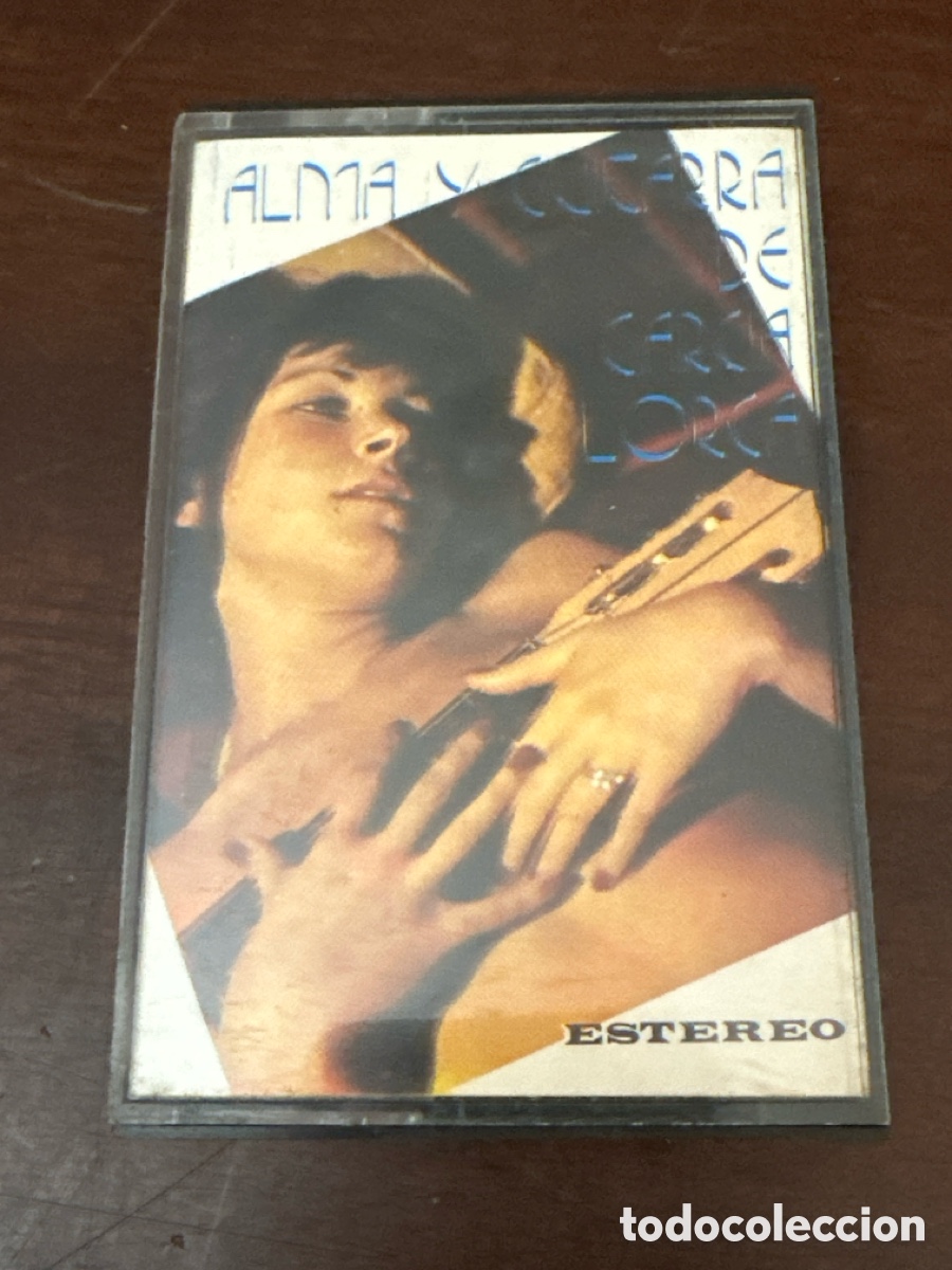 Casetes antiguos: CINTA CASETE - ALMA Y GUITARRA DE GARCIA LORCA - POEMAS DE LORCA EN LA VOZ DE ANTONIO MAYA