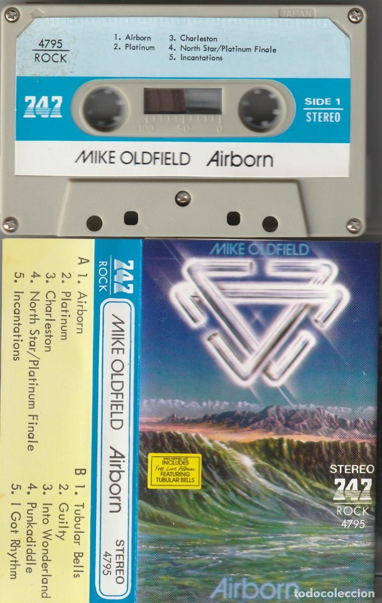 Casetes antiguos: MIKE OLDFIELD - AIRBORN (CASSETTE 747 ARABIA SAUDI)