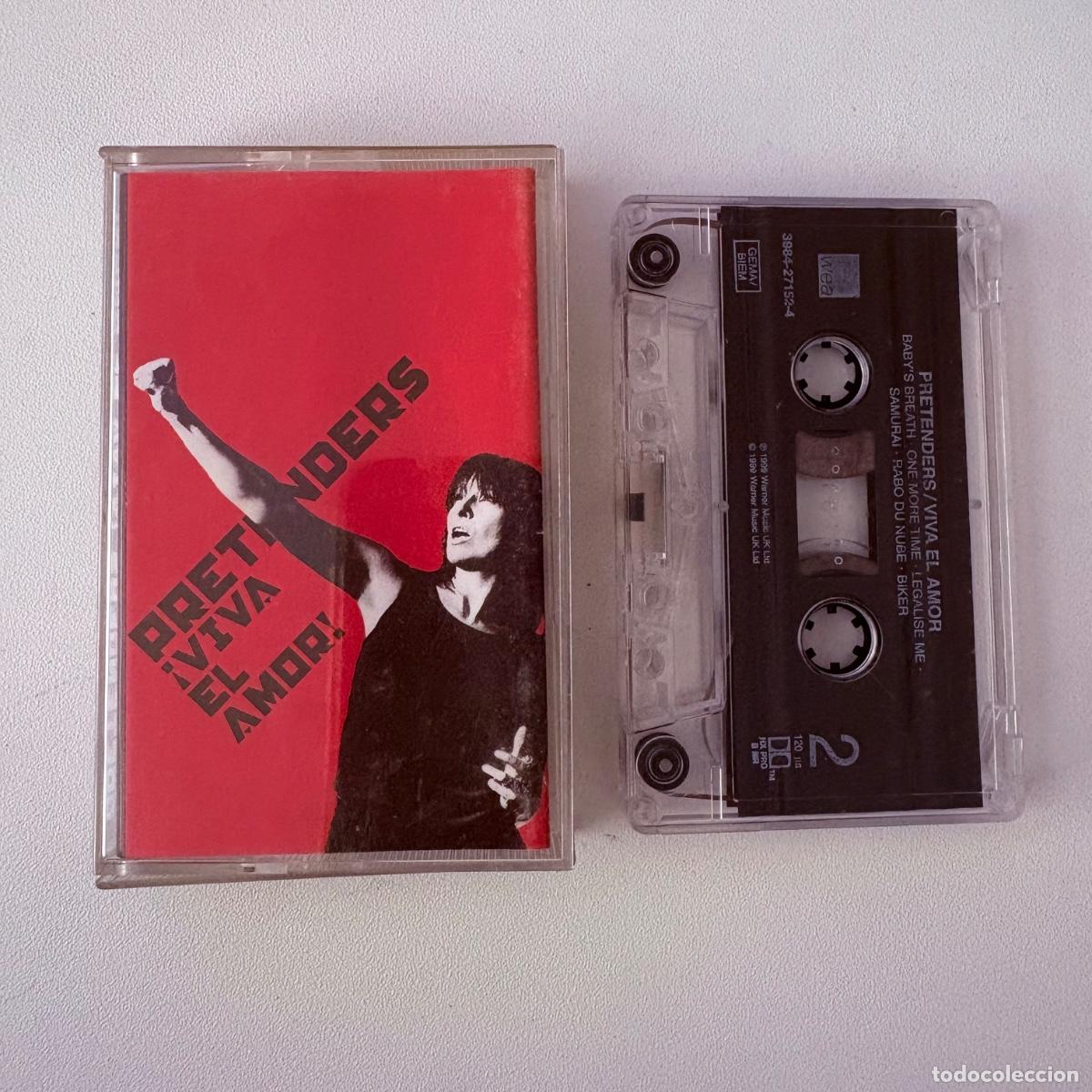 Casetes antiguos: Cinta cassette the pretenders viva el amor edici&oacute;n europea de 1999