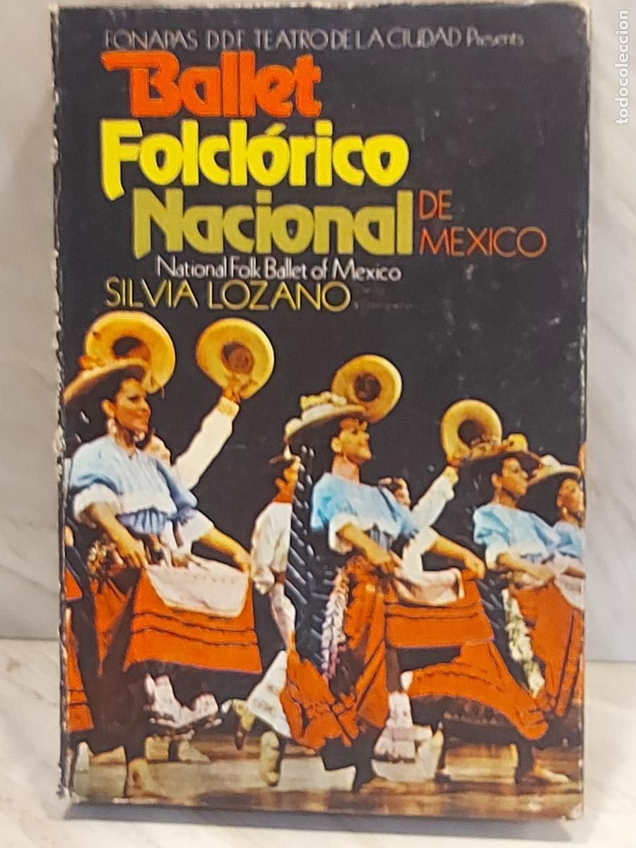 Casetes antiguos: BALLET FOLCL&Oacute;RICO NACIONAL DE M&Eacute;XICO AZTL&Aacute;N | SILVIA LOZANO | 2 CASETES | ESTUCHE ORIGINAL