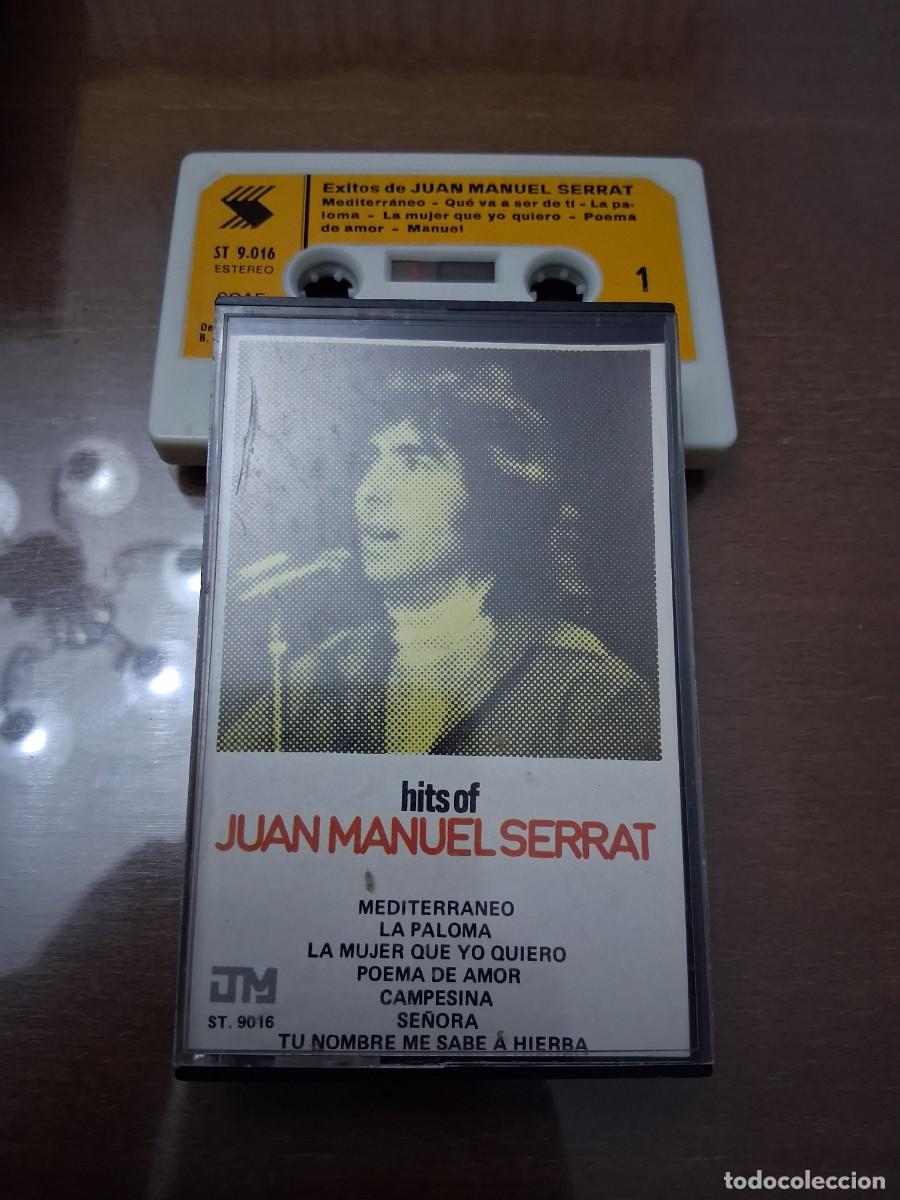 Casetes antiguos: Cinta de m&uacute;sica casete hits of Juan Joan Manuel Serrat