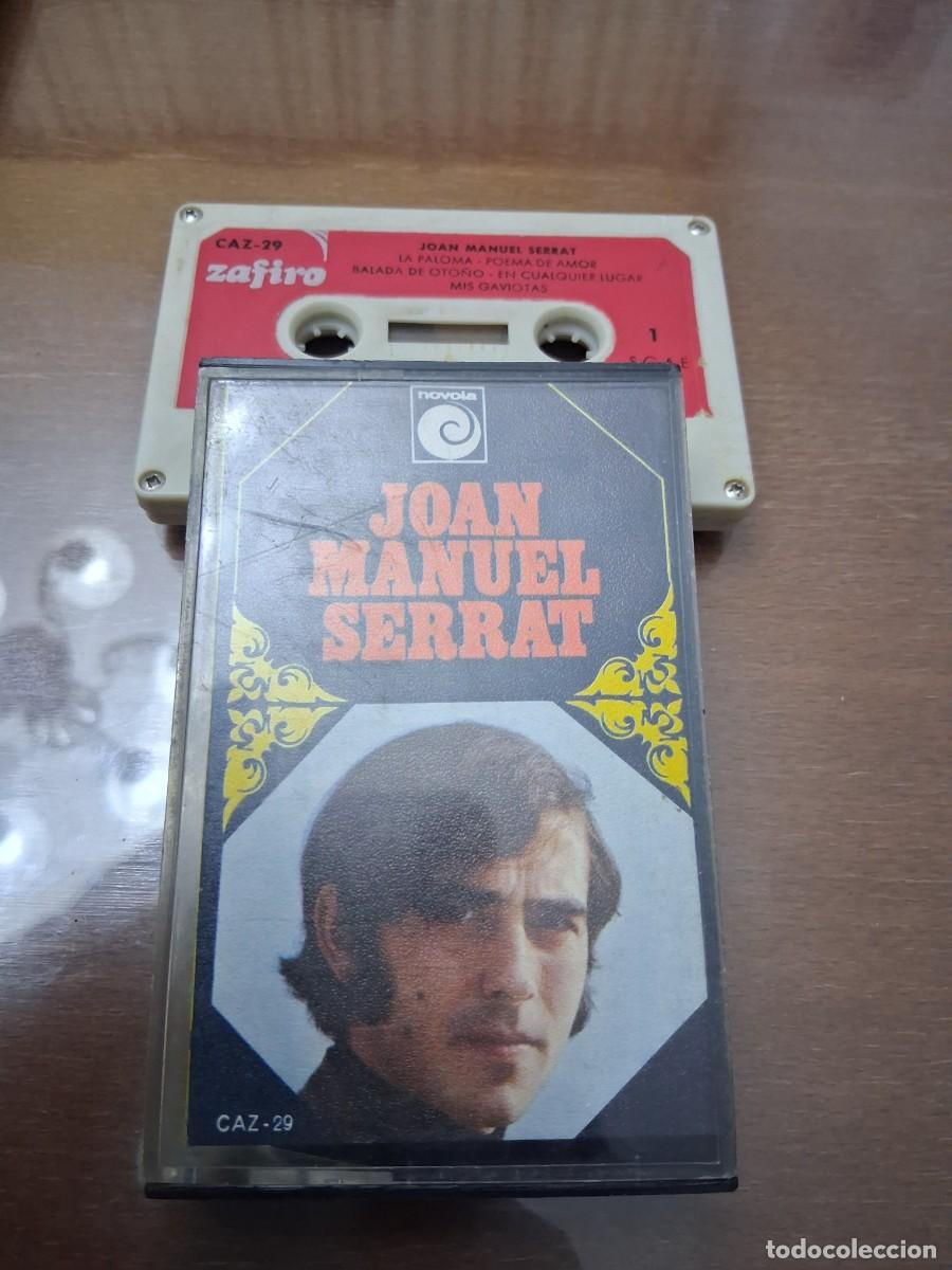 Casetes antiguos: Cinta de m&uacute;sica casete Joan Manuel Serrat