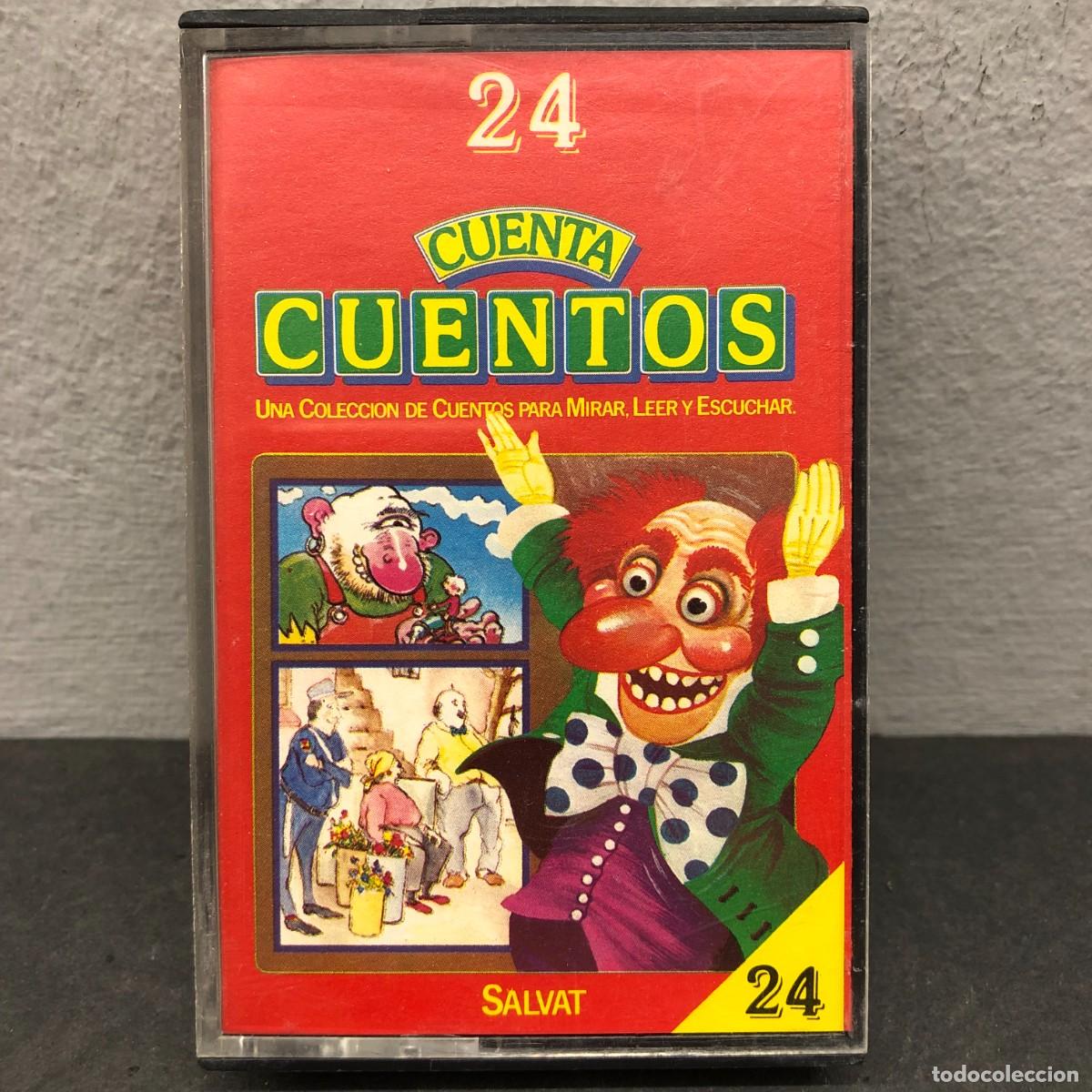 Casetes antiguos: CUENTA CUENTOS - SALVAT - 24 - UNA COLECCION DE CUENTOS PARA MIRAR, LEER Y ESCUCHAR CASSETTE / 1066