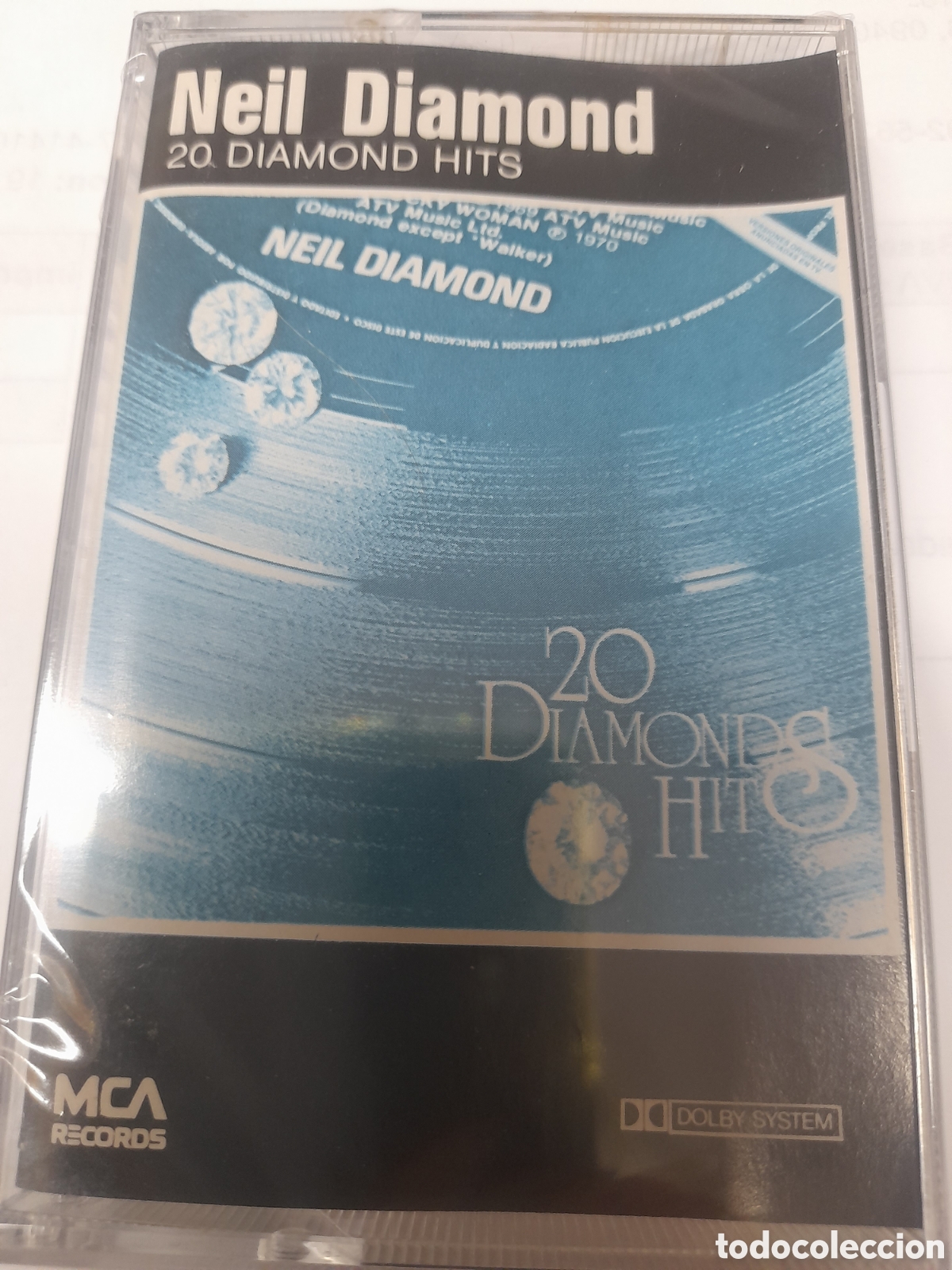 Casetes antiguos: Neil Diamond. 20 Diemond Hits.