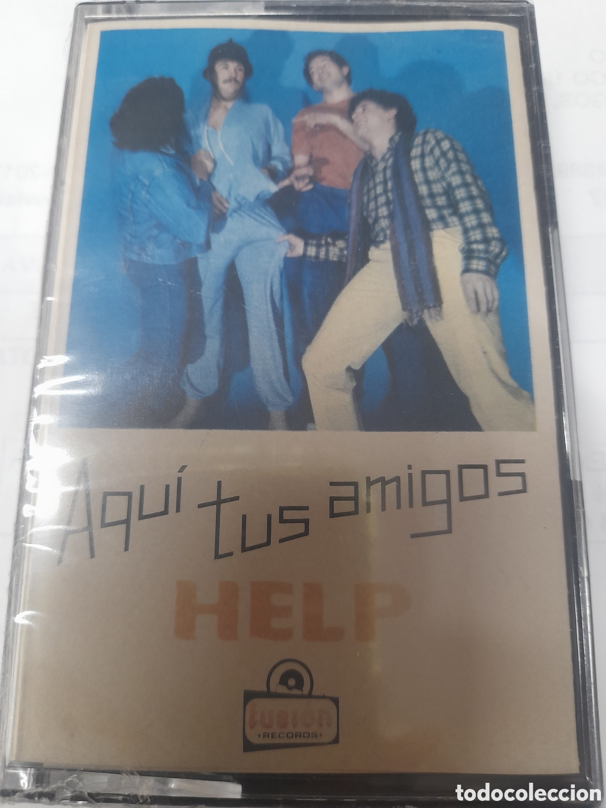 Casetes antiguos: HELP. Aqu&iacute; Tus Amigos.