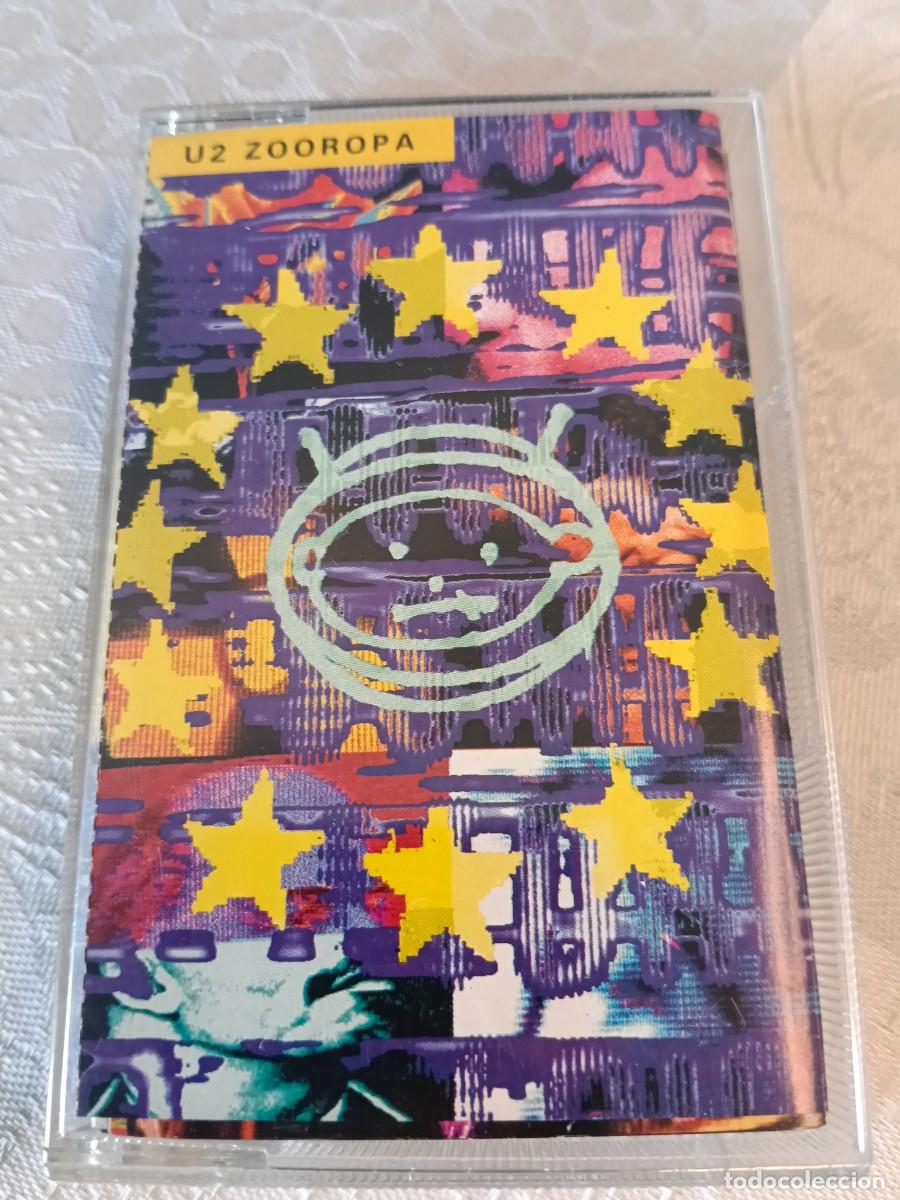 Casetes antiguos: RAR CASSETTE. U2. ZOOROPA. MADE IN SPAIN
