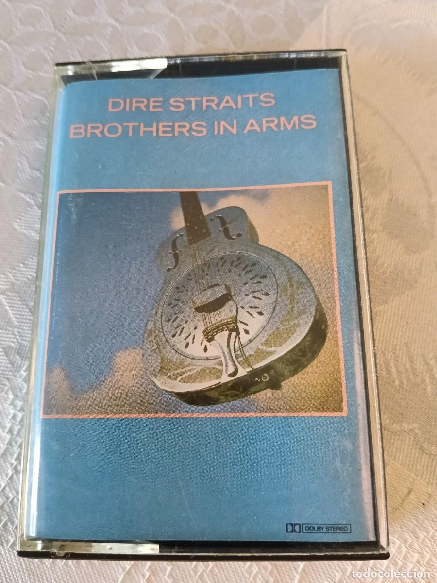 Casetes antiguos: RAR CASSETTE. DIRE STRAITS. BROTHERS IN ARMS. MADE IN SPAIN