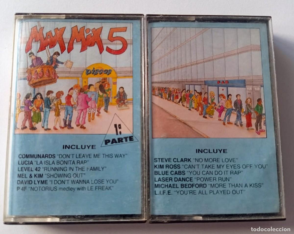 Casetes antiguos: CASSETTE VARIOS - MAX MIX 5 (1&ordf; PARTE)