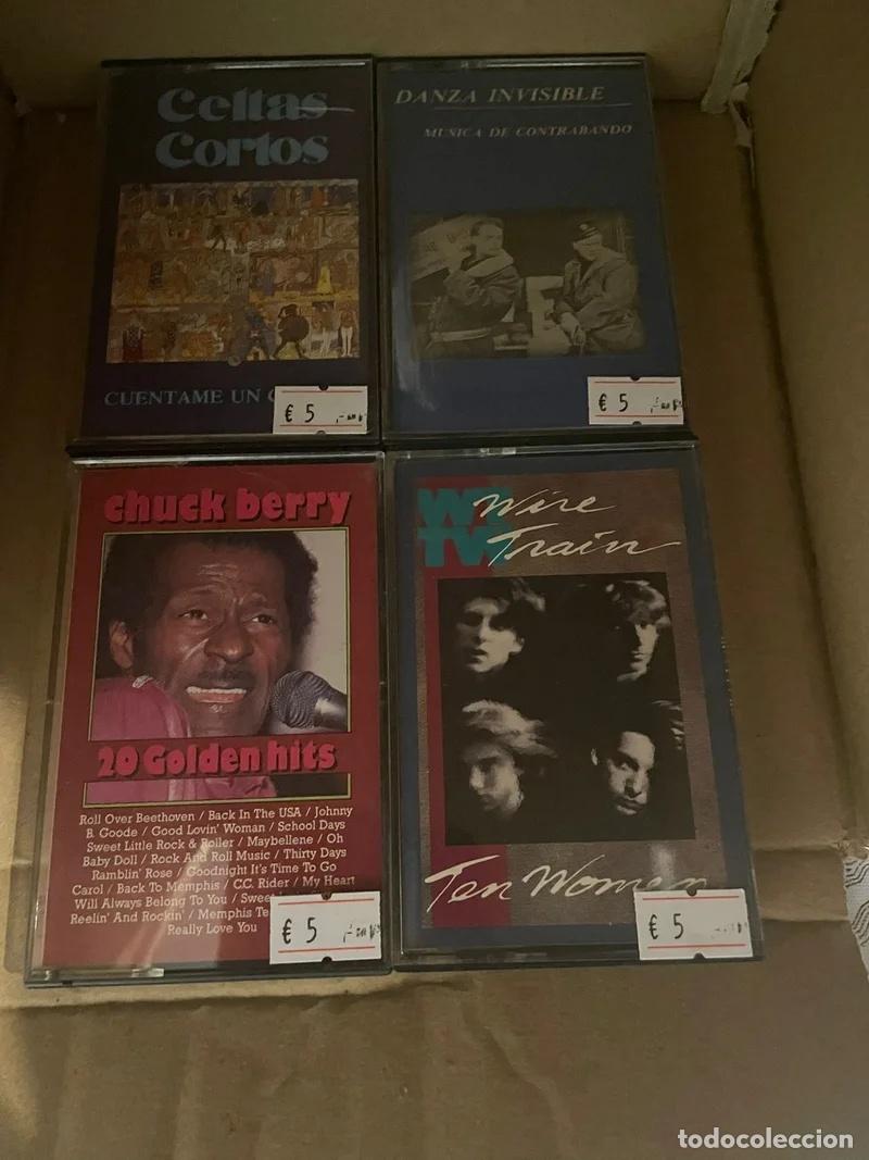 Casetes antiguos: Lote 4 Casetes: Celtas Cortos, Danza Invisible, Ch
