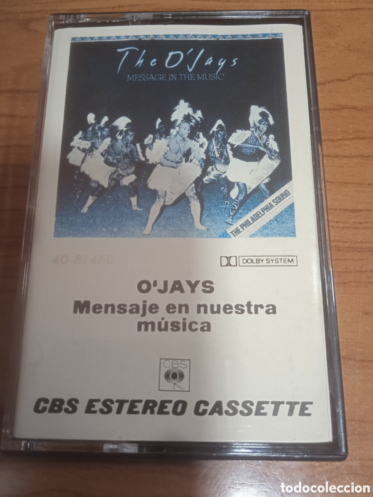 Casetes antiguos: O,jays - mensaje en nuestra m&uacute;sica.