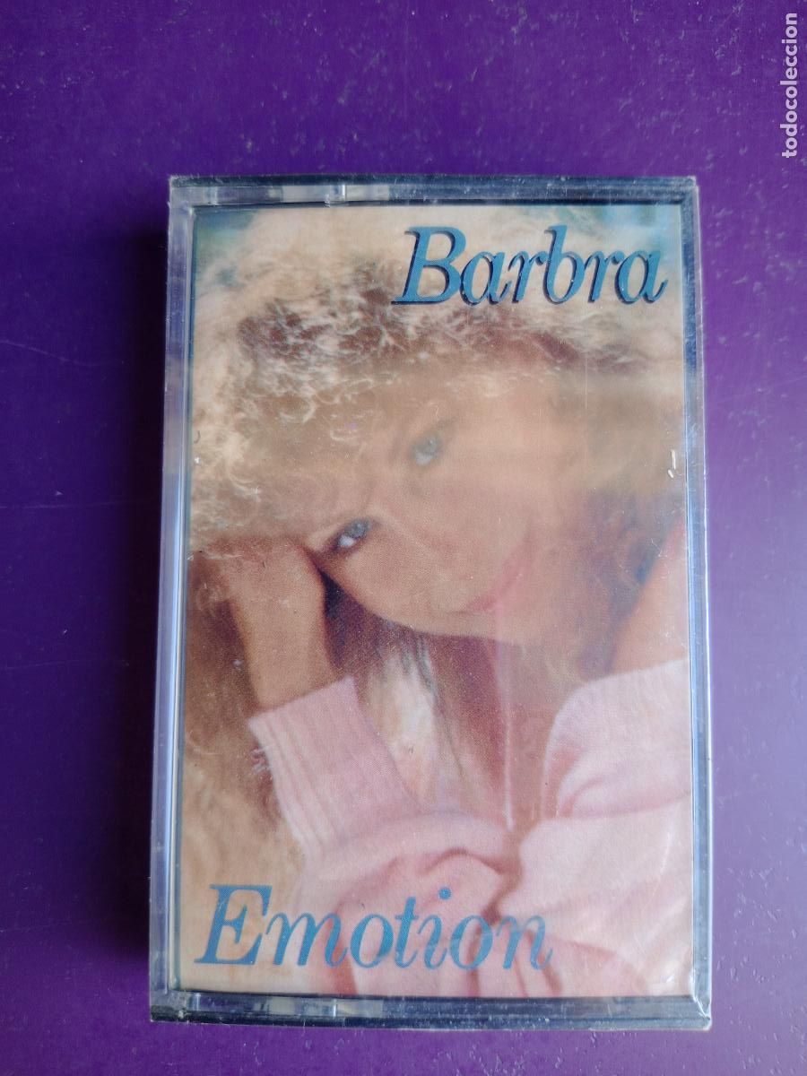Casetes antiguos: BARBRA STREISAND &lrm;&ndash; EMOTION - CASETE CBS 1984 PRECINTADA - POP ROCK 80'S