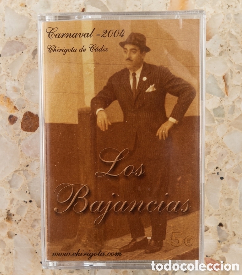 Casetes antiguos: Cinta Casete Carnaval Cadiz 2004 - Chirigota Los Bajancias PRECINTADA
