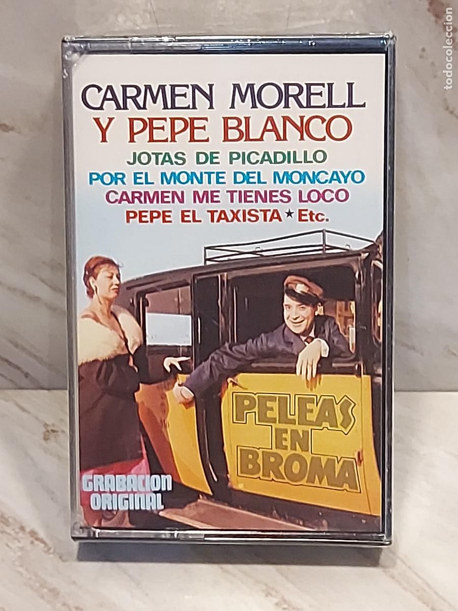 Casetes antiguos: CARMEN MORELL Y PEPE BLANCO | PELEAS EN BROMA - JOTAS DE PICADILLO | CASETE 1999 | PRECINTADO