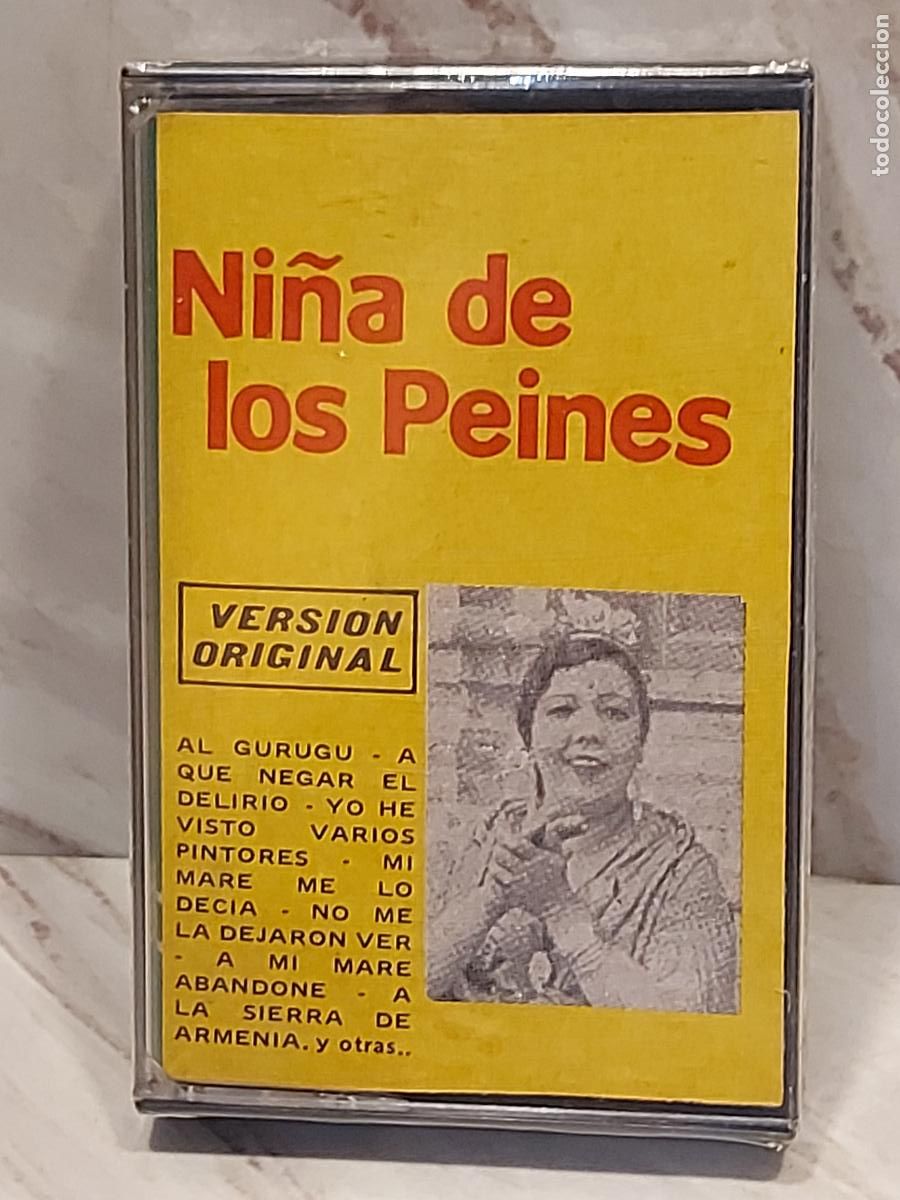 Casetes antiguos: NI&Ntilde;A DE LOS PEINES | VERSI&Oacute;N ORIGINAL | CASETE FLAMENCO | PRECINTADO