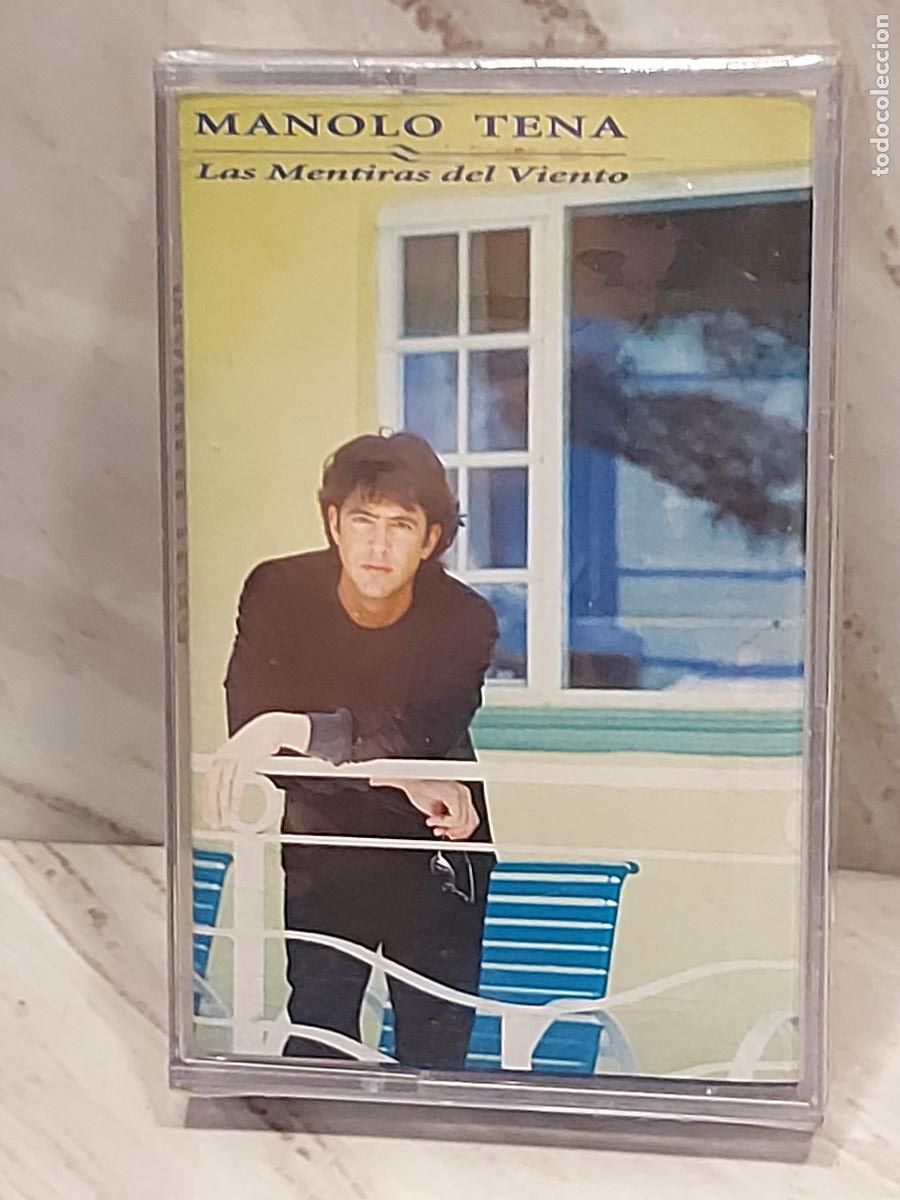 Casetes antiguos: MANOLO TENA | LAS MENTIRAS DEL VIENTO | CASETE EPIC 1995 | PRECINTADO