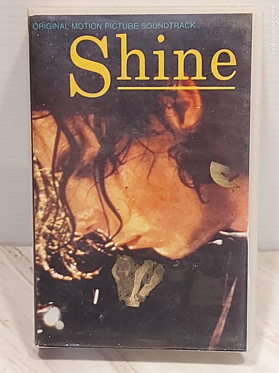 Casetes antiguos: SHINE | ORIGINAL MOTION PICTURE SOUNDTRACK | CASSETTE EDICI&Oacute;N INDIA | PHILIPS POLYGRAM 1996