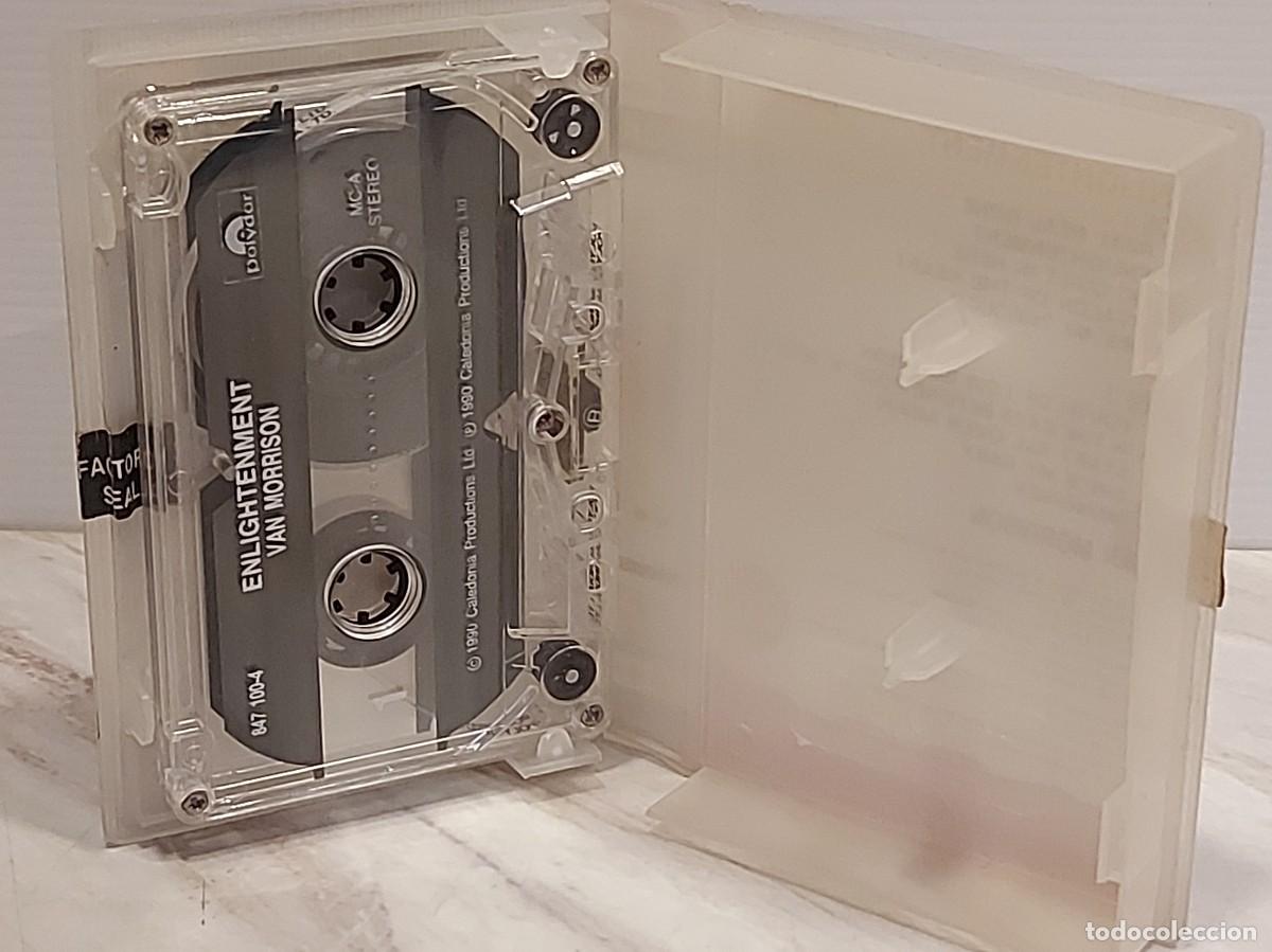 Casetes antiguos: VAN MORRISON | ENLIGHTENMENT | CASSETTE EDICI&Oacute;N INDIA | POLYDOR POLYGRAM | 1996 - Foto 2