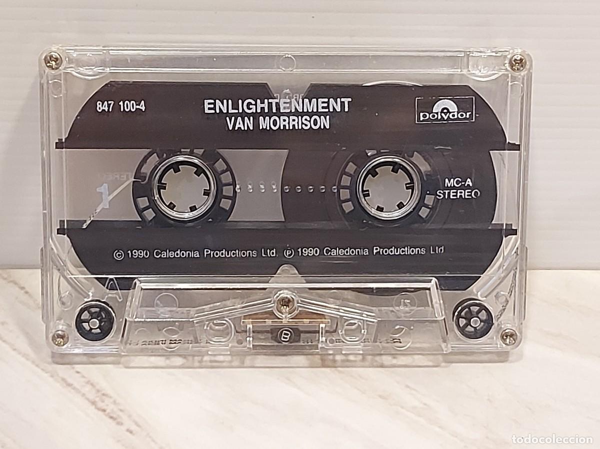 Casetes antiguos: VAN MORRISON | ENLIGHTENMENT | CASSETTE EDICI&Oacute;N INDIA | POLYDOR POLYGRAM | 1996 - Foto 3