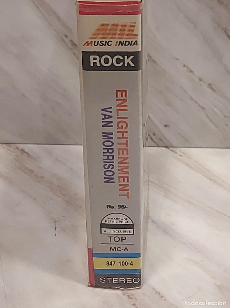 Casetes antiguos: VAN MORRISON | ENLIGHTENMENT | CASSETTE EDICI&Oacute;N INDIA | POLYDOR POLYGRAM | 1996 - Foto 7